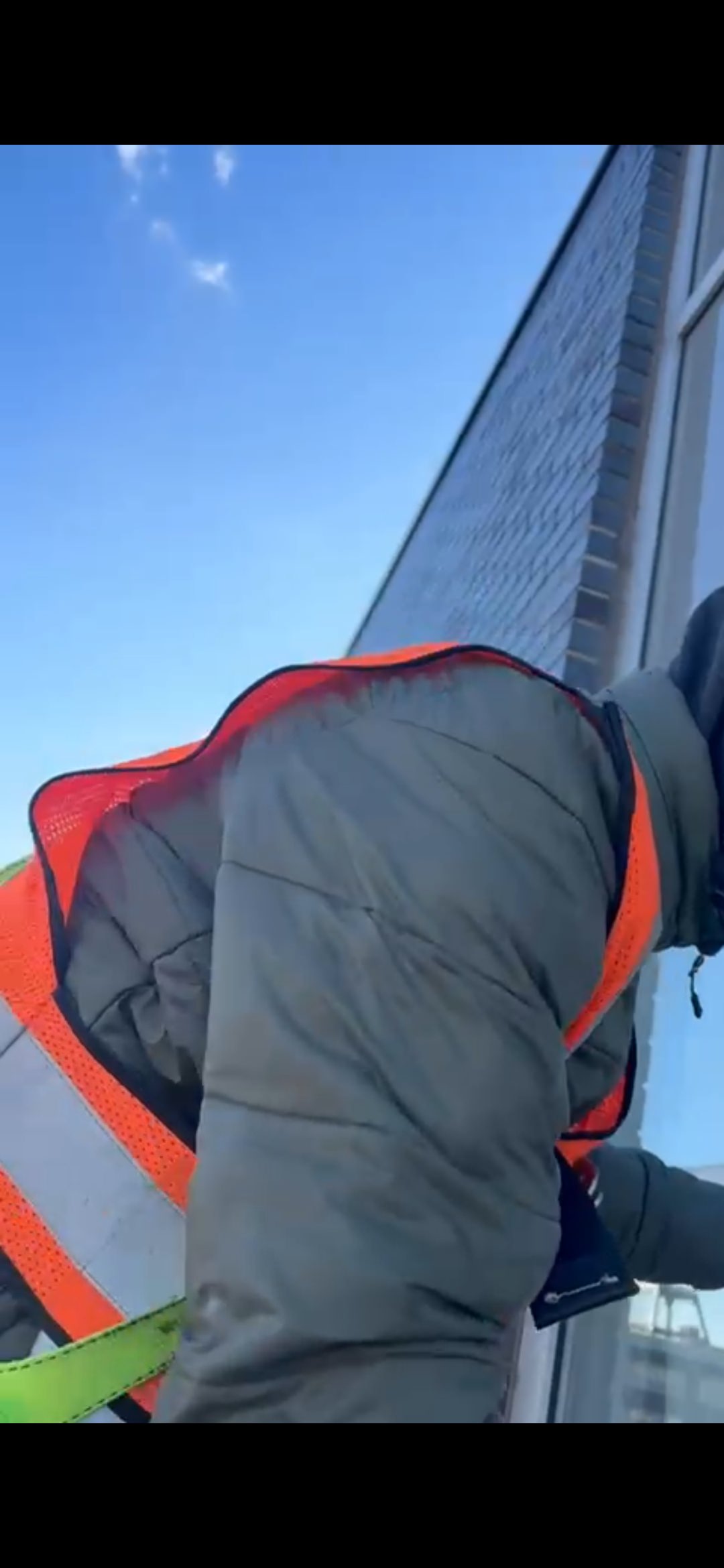 Window Facade Sealing Using Boom Lift – NYC